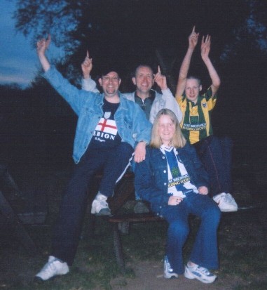 Pointing up to the Premiership!