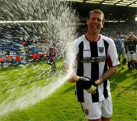 The skipper gets excited.