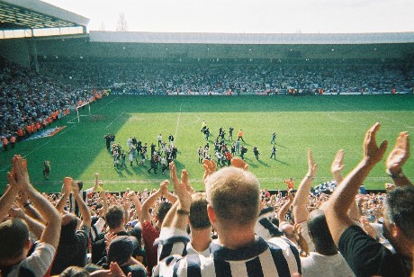 The lap of honour.