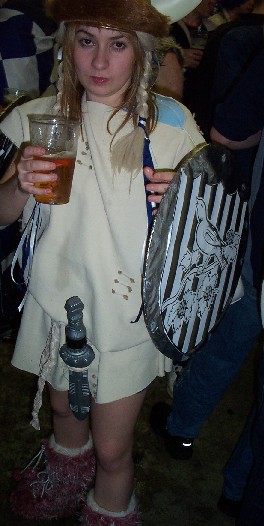 A Viking wench.